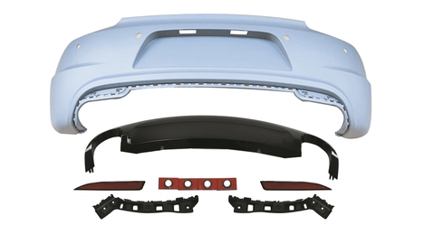 VOLKSWAGEN SCIROCCO 2009-2014 IÇIN UYUMLU R BODY KIT